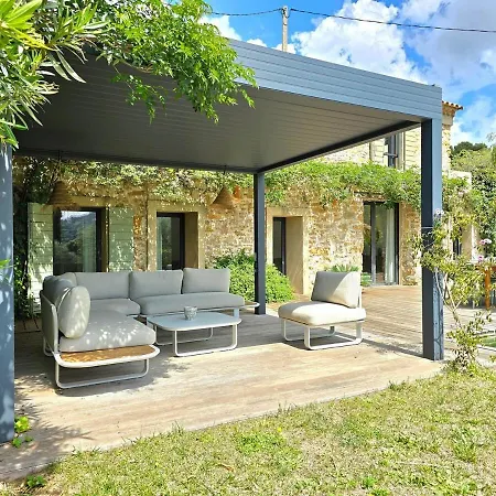 Villa La Bastide Cote Sud - Refait A Neuf Avec Dependance, Piscine A Hauteur Reglable, A 5 Min Du Centre - By Aura Conciergerie *