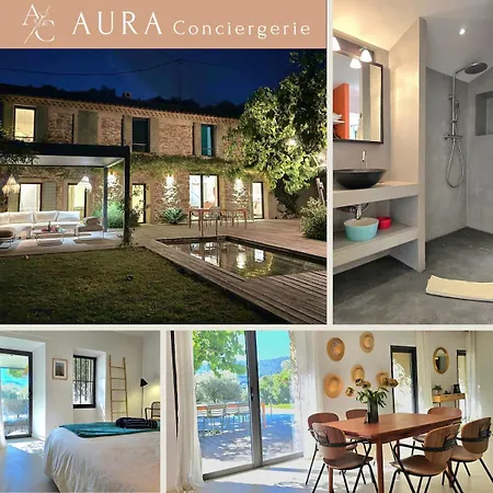 La Bastide Cote Sud - Refait A Neuf Avec Dependance, Piscine A Hauteur Reglable, A 5 Min Du Centre - By Aura Conciergerie * Saint-Cyr-sur-Mer